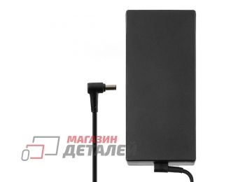 Блок питания (сетевой адаптер) ASX для ноутбуков Asus 20V 10A 200W 6.0x3.7 мм с иглой черный без сетевого кабеля