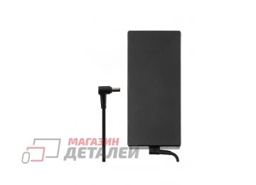 Блок питания (сетевой адаптер) для ноутбуков Asus 20V 10A 200W 6.0x3.7 мм с иглой черный без сетевого кабеля