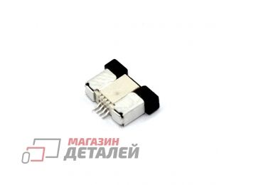 Разъем FPC Half Coverage Top Contact 0.5K-BS-4PWB 4 pin высота 2мм шаг 0,5мм