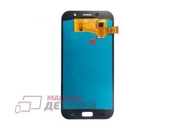 Дисплей (экран) в сборе с тачскрином для Samsung Galaxy A7 (2017) SM-A720F белый (OLED)