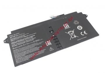 Аккумулятор OEM (совместимый с AP12F3J) для ноутбука Acer s7-391-682 7.6V 5000mAh черный