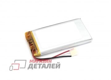 Аккумулятор универсальный 7.7x41x72 мм 3.8V 2200mAh Li-Pol (2 Pin)