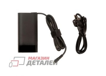 Блок питания (сетевой адаптер) для ноутбуков HP 20V 4.5A 90W Type-C с сетевым кабелем Premium