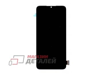 Дисплей (экран) в сборе с тачскрином для Xiaomi Mi 9 Lite, Mi CC9 черный (OLED)