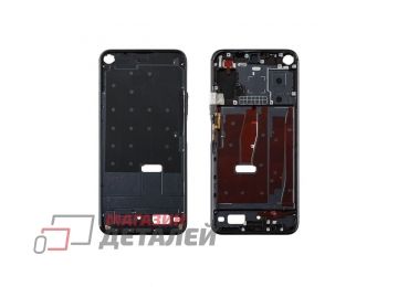 Рамка дисплея (средняя часть) для Huawei Honor 20 Pro (YAL-L41) (черный)