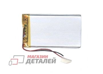 Аккумулятор универсальный 4x40x75 мм 3.8V 1500mAh Li-Pol (2 Pin)