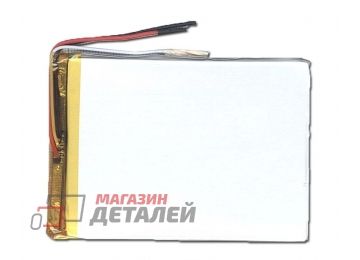 Аккумулятор универсальный 3x65x85 мм 3.8V 1700mAh Li-Pol (3 Pin)