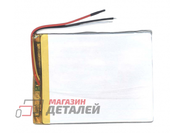 Аккумулятор универсальный 4x55x75 мм 3.8V 2000mAh Li-Pol (3 Pin)