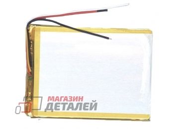 Аккумулятор универсальный 3x70x95 мм 3.8V 2500mAh Li-Pol (3 Pin)