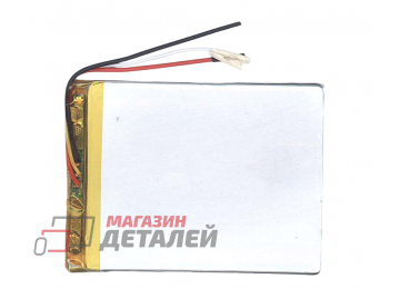 Аккумулятор универсальный 4x55x70 мм 3.8V 2500mAh Li-Pol (3 Pin)