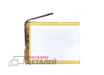 Аккумулятор универсальный 4x60x80 мм 3.8V 2500mAh Li-Pol (2 Pin)