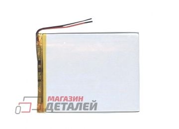 Аккумулятор универсальный 3x80x100 мм 3.8V 3000mAh Li-Pol (2 Pin)