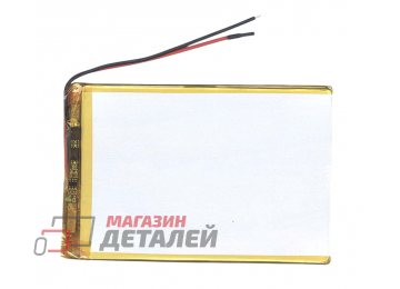 Аккумулятор универсальный 3x62x92 мм 3.8V 3000mAh Li-Pol (2 Pin)