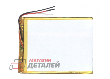 Аккумулятор универсальный 3x70x90 мм 3.8V 3000mAh Li-Pol (3 Pin)