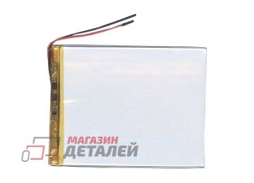 Аккумулятор универсальный 3x85x100 мм 3.8V 3500mAh Li-Pol (2 Pin)