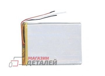 Аккумулятор универсальный 3x70x105 мм 3.8V 3500mAh Li-Pol (3 Pin)