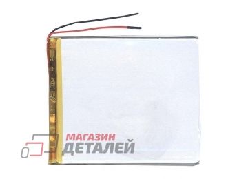 Аккумулятор универсальный 3x94x108 мм 3.8V 3600mAh Li-Pol (2 Pin)