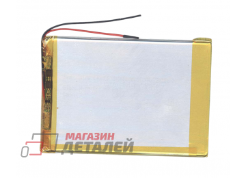 Аккумулятор универсальный 3x70x110 мм 3.8V 3600mAh Li-Pol (2 Pin)