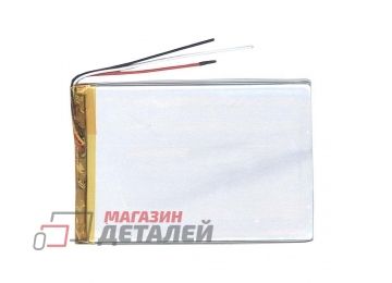 Аккумулятор универсальный 3x75x110 мм 3.8V 3600mAh Li-Pol (3 Pin)