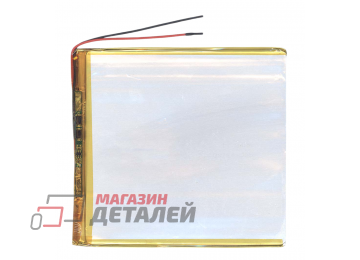 Аккумулятор универсальный 3x110x115 мм 3.8V 4000mAh Li-Pol (2 Pin)