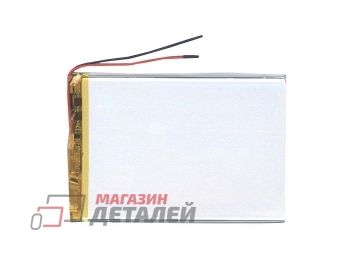 Аккумулятор универсальный 3x75x115 мм 3.8V 4000mAh Li-Pol (2 Pin)