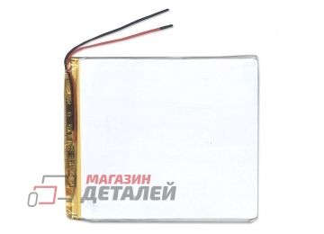 Аккумулятор универсальный 3x105x125 мм 3.8V 5000mAh Li-Pol (2 Pin)