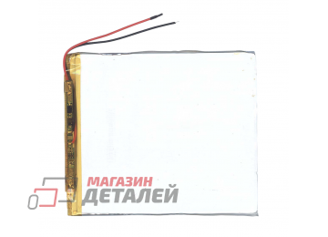 Аккумулятор универсальный 3x110x120 мм 3.8V 6500mAh Li-Pol (2 Pin)