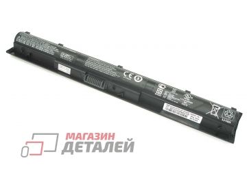 Аккумулятор KI04 для ноутбука HP Pavilion 14-ab 14.4V 41Wh (2800mAh) черный Premium