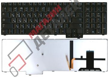Клавиатура для ноутбука Samsung 700G7A черная с подсветкой