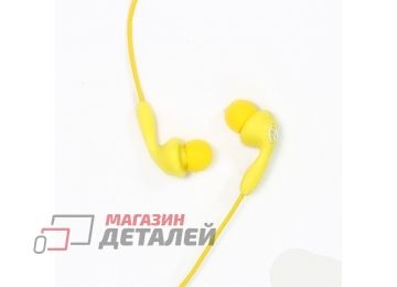 Гарнитура вставная REMAX RM-505 желтая