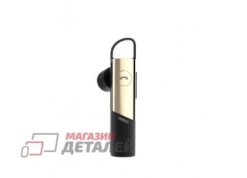 Bluetooth гарнитура вставная моно REMAX RB-T15 золотая