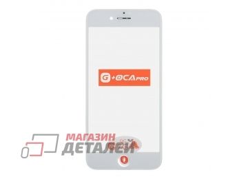 Стекло с рамкой G+OCA PRO для переклейки для IPhone 7 олеофобное покрытие белый