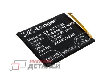 Аккумуляторная батарея (аккумулятор) CameronSino CS-NKT720SL для Nokia 7.1 3.8V 3000mAh