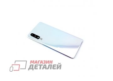 Задняя крышка аккумулятора для Huawei P30 белый Premium