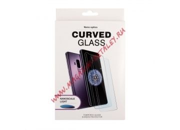 Защитное стекло для Samsung Galaxy S20 Ultra с UV лампой и клеем 0,33 мм 9H 3D (Nano Optics C. G.)