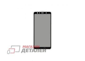 Защитное стекло 3D PRIVACY для Samsung A750F, A605F, J415F, J610F, J810F (черное) (VIXION)