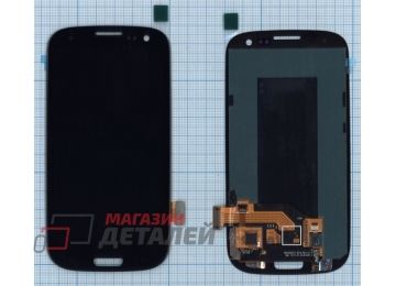 Дисплей (экран) в сборе с тачскрином для Samsung Galaxy S3 LTE GT-I9305 черный
