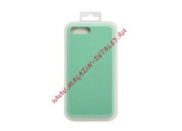 Силиконовый чехол для iPhone 8 Plus/7 Plus Silicone Case (тиффани, блистер) 50