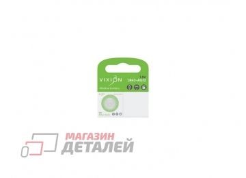 Батарейка Vixion алкалиновая пуговичная LR43-AG12 (1шт)