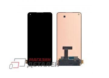 Дисплей (экран) в сборе с тачскрином для Xiaomi Mi 11 Lite, 11 Lite 5G (M2101K9AG, M2101K9G) черный OLED