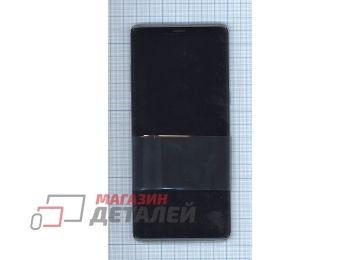 Дисплей (экран) в сборе с тачскрином для Samsung Galaxy Note 8 SM-N950F черный с рамкой (Premium LCD)