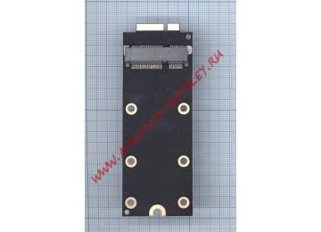 Переходник mSATA на 7+17 pin SSD Для MacBook Pro Retina 2012 IMAC A1425 A1398 MC975 MC976 ME662