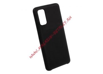 Силиконовый чехол для Samsung Galaxy S20 "Silicone Cover" (черный)