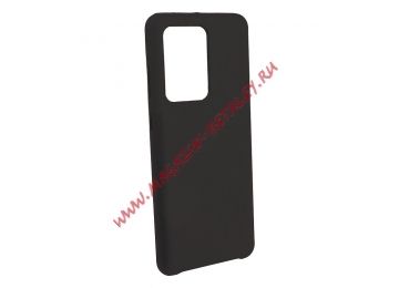 Силиконовый чехол для Samsung Galaxy S20 Ultra "Silicone Cover" (черный)