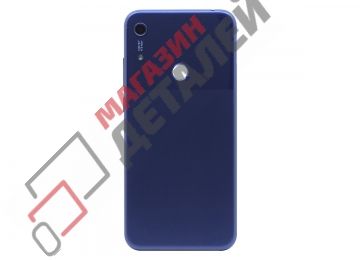 Задняя крышка аккумулятора для Huawei Y6s 2019 (MRD-LX1F) голубая