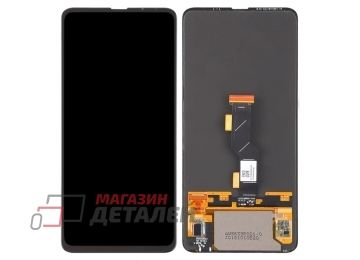 Дисплей (экран) в сборе с тачскрином для Xiaomi Mi Mix 3 черный (TFT-совместимый)