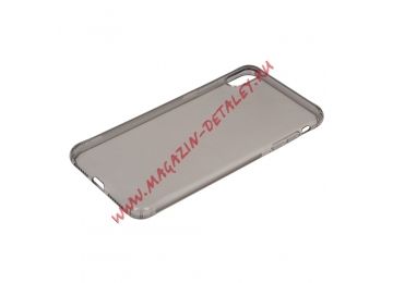 Чехол для iPhone Xs Max WK Letou Series TPU Case (прозрачный серый),