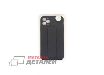 Чехол с металлической пластиной для iPhone 11 Pro Max черный