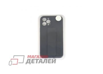 Чехол с металлической пластиной для iPhone 12 Pro Max черный