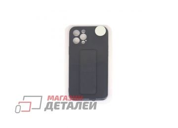 Чехол с металлической пластиной для iPhone 12 Pro черный